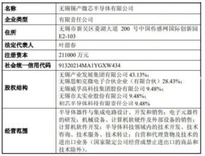 錫產(chǎn)微芯喜獲營業(yè)執(zhí)照，法人代表引領(lǐng)技術(shù)服務(wù)與轉(zhuǎn)讓新篇章